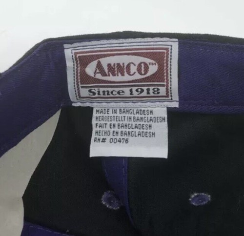 Utah Jazz Hat Cap ~ Black~ NBA Youth ~Embroidered ~Adjustable Touch Fastener~NEW - Picture 5 of 5