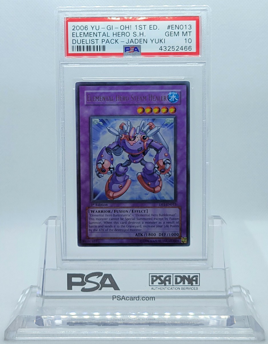 E・HERO スチーム・ヒーラー 2006年製 GEM MT 10 PSA10】E・HERO スチーム・ヒーラー UL [BPT-JP004](BOOSTER PACK