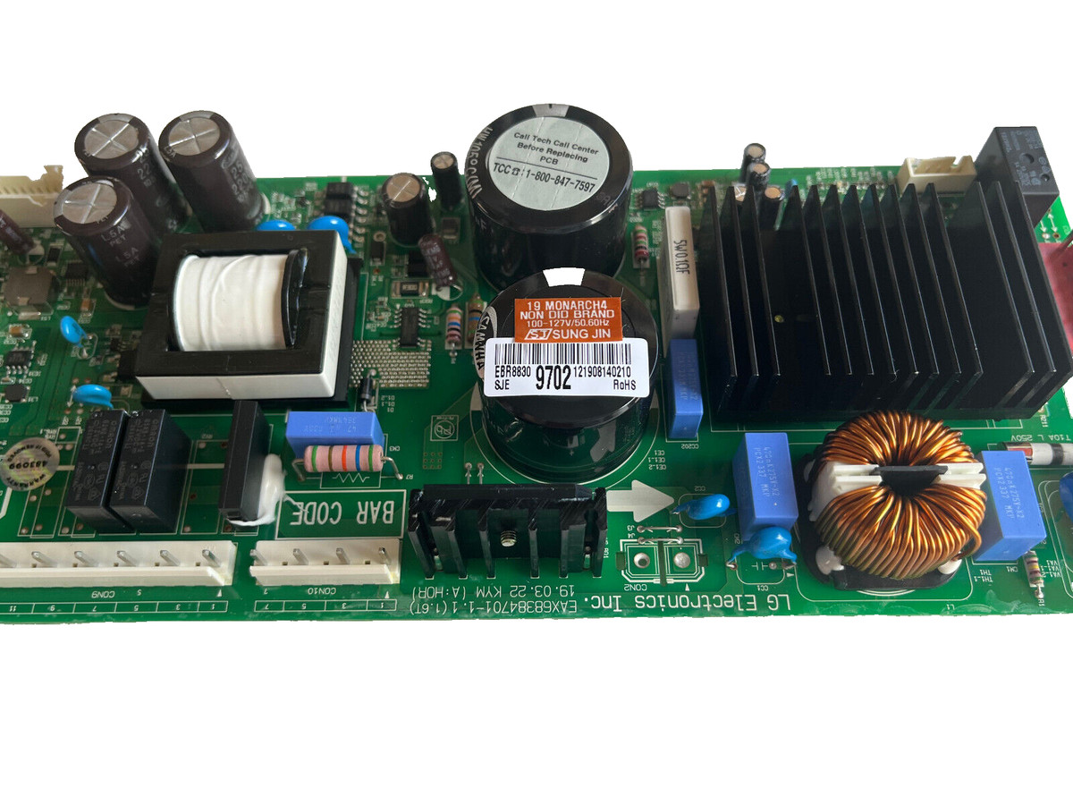 Genuine OEM LG Washer Power Control Board Assembly EBR88309702 | eBay 