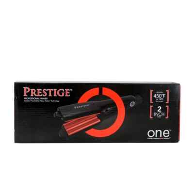 One Professional Prestige Hair Waver 2'' Wide Professional Curling Iron