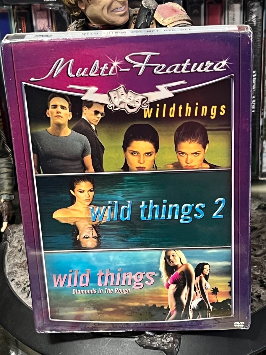 Wild Things 1 2 3 Diamonds in The Rough DVD Trilogy Triple