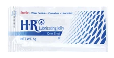 Lubricating Jelly HR One Shot 5 Gram Individual Packet Sterile (Pack of 2)