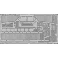 MW22 Eduard 36356 Panzer Iv Ausf. H 1/35 Pe Set For Zvezda