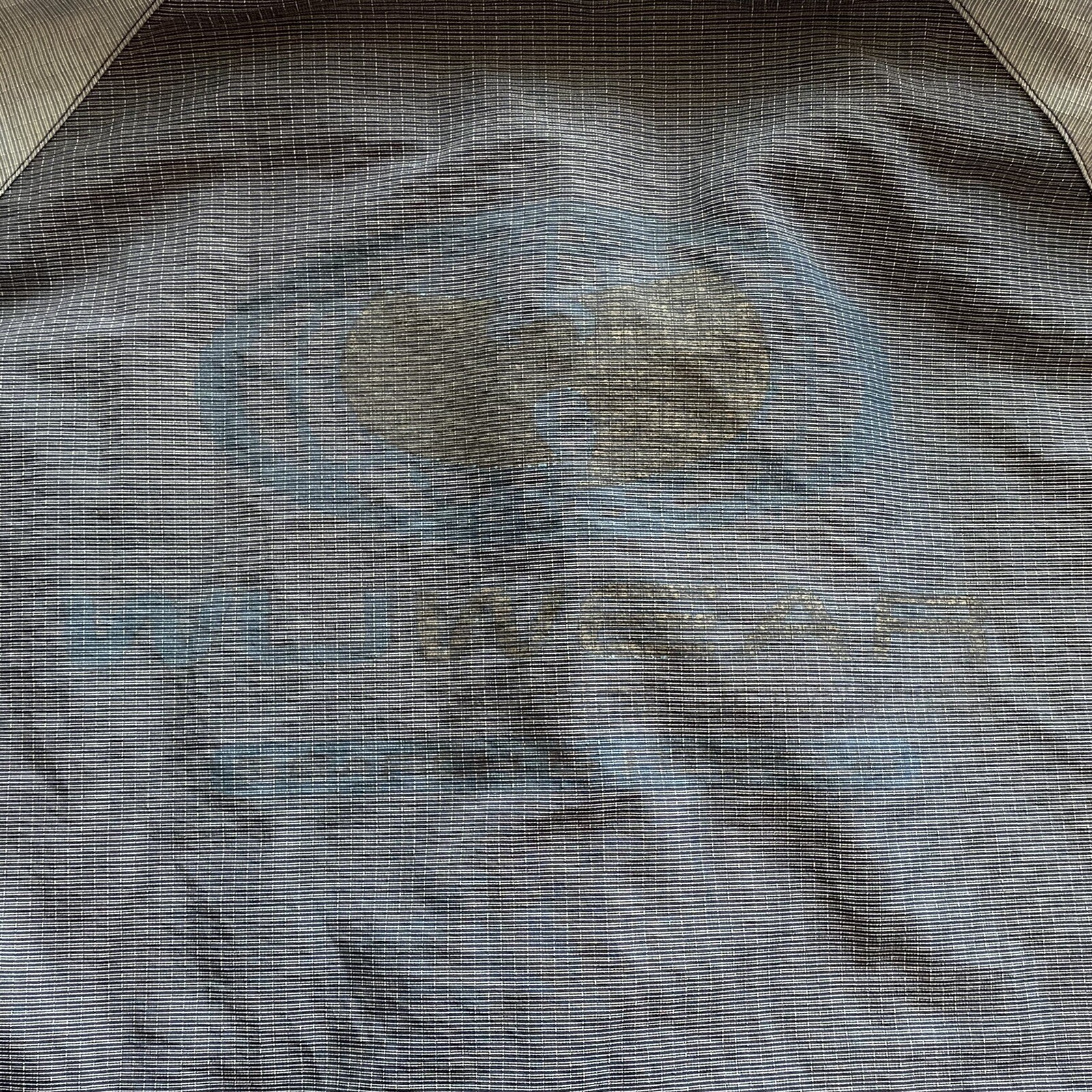 Vtg 90s Wu Wear Mens Windbreaker Jacket 3XL Blue Two Tone Wu Tang Clan