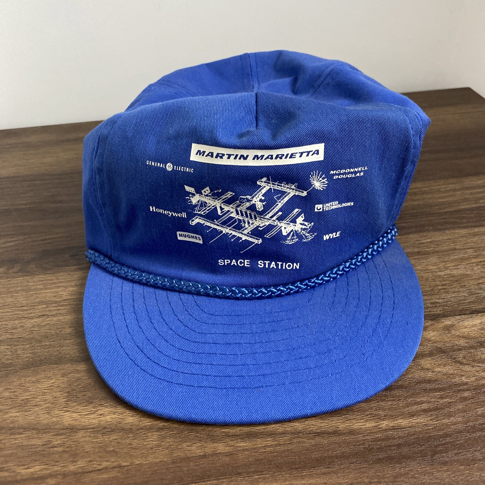 RARE Space Station Martin Marietta Vintage Adjust Blu… Gem