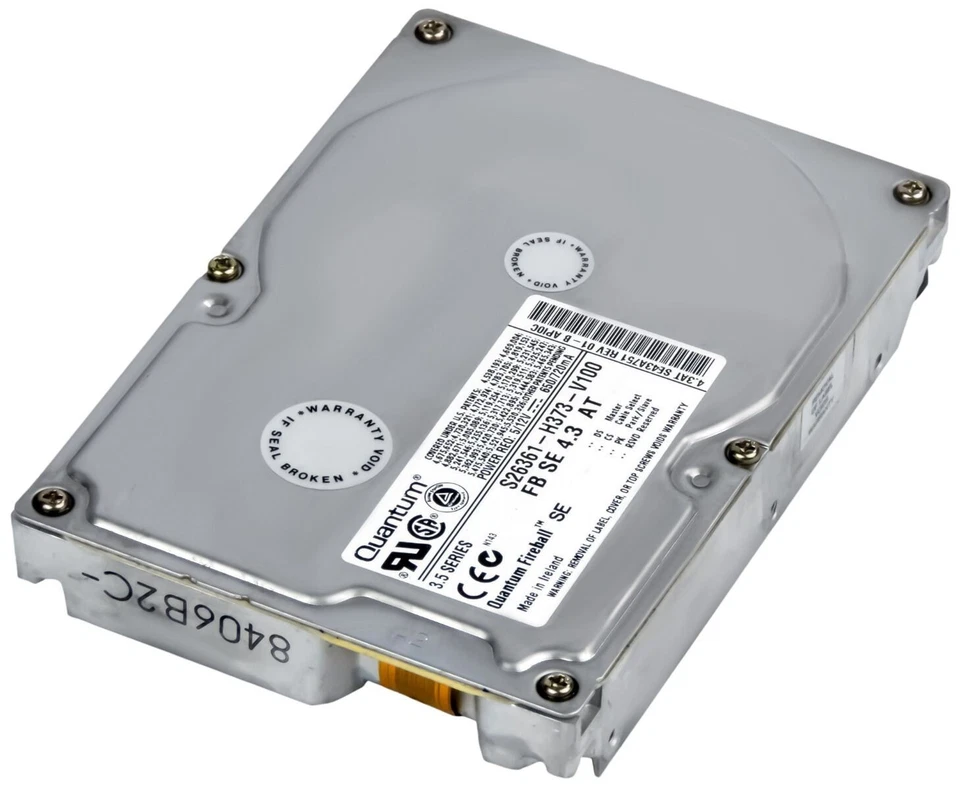 Quantum Fireball Se Se43A012 4.3GB 5400 RPM ATA 3.5'' - Image 2 of 3