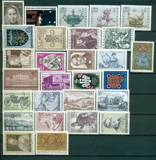 Österreich Jahrgang 1971 postfrisch komplett (N208)