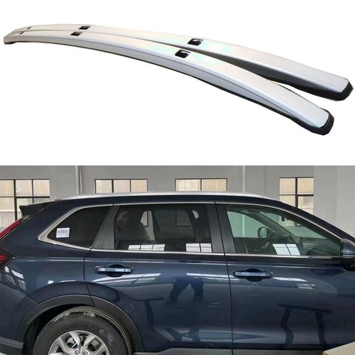 2-Piece Silver Aluminum Roof Rails For Honda CR-V 2017-2022 – Side Rail Bars