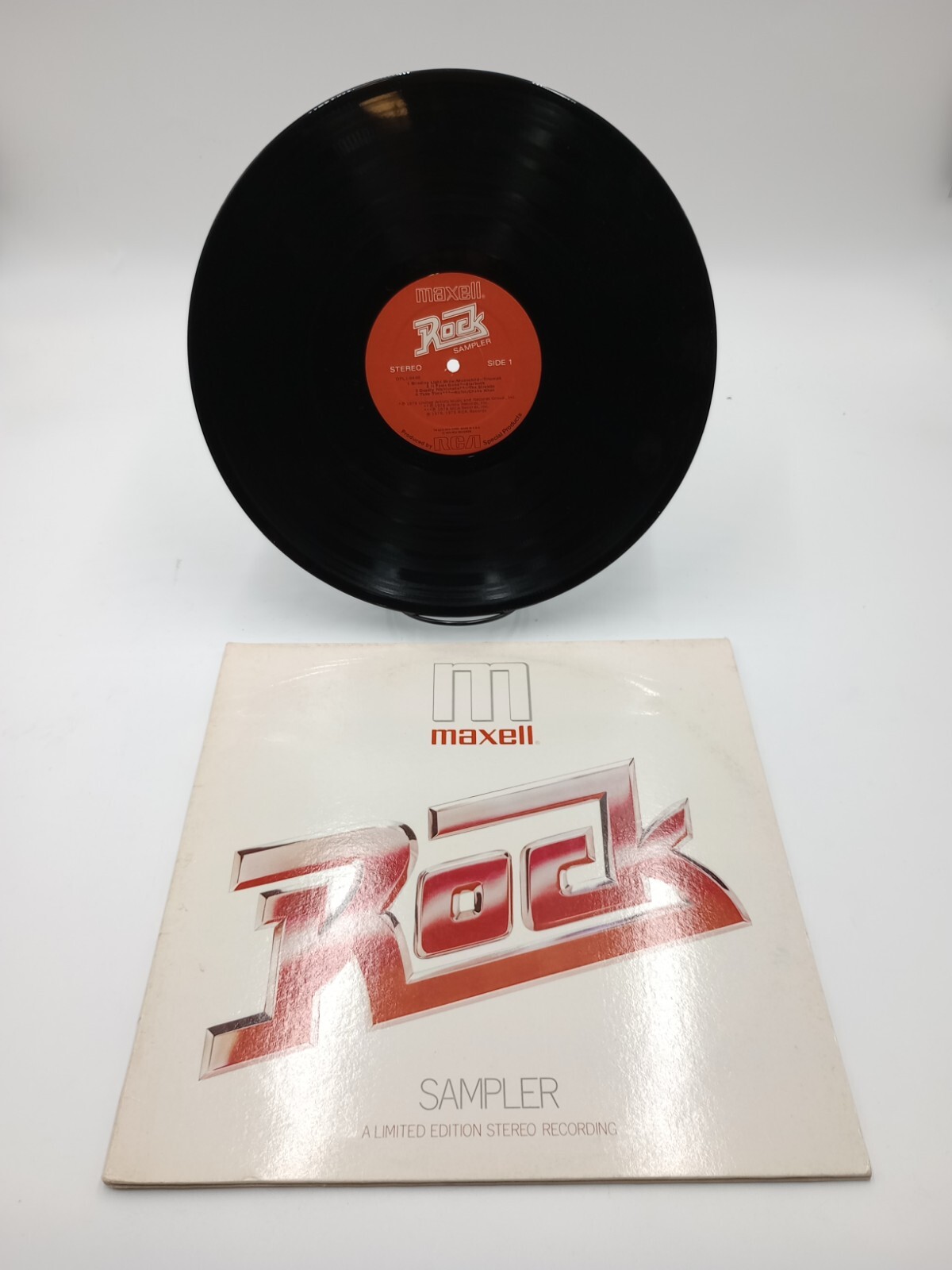 Various - Maxell Rock Sampler LP, Comp, Ltd, Smplr RCA Special Products,