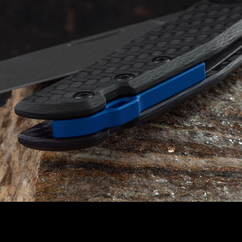 Couteau Zero Tolerance Slipjoint Lame Acier CPM-20CV Manche Fibre Carbone ZT0230 - Photo 3/4