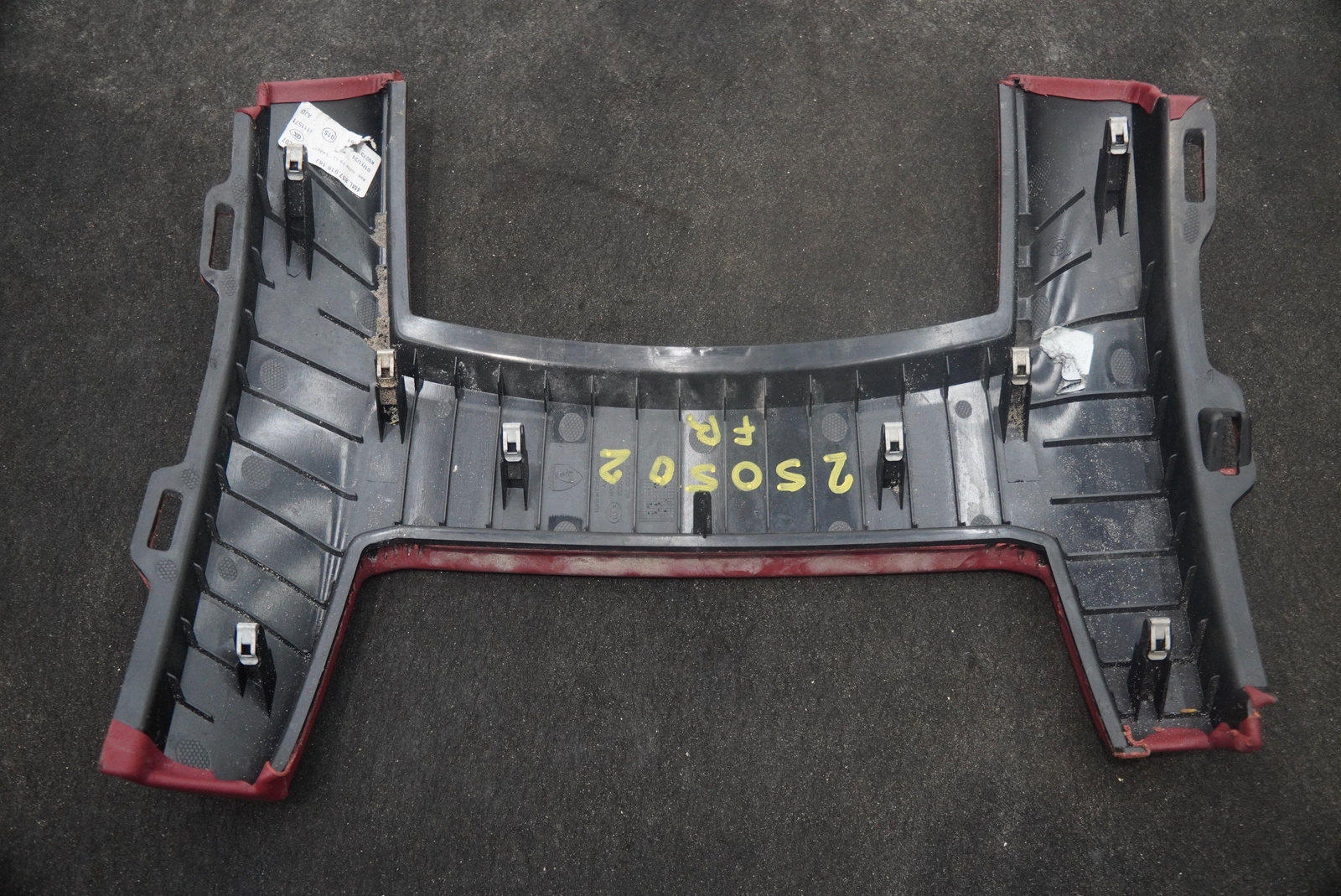 Center Dash Lower Cover Trim Panel Red Leather 4ML857916 Lamborghini Urus 19-24