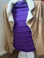 Jane Norman Women's Suede Outer Shell Coats, Jackets Waistcoats