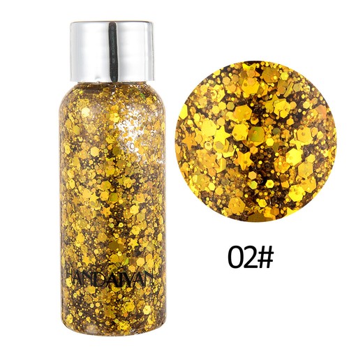 Gel Ombra Liquida Cristallo Viso Corpo Luce Stellare Radianza Eterna Prisma Shimmer - Foto 10 di 16