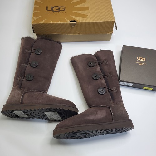 chocolate bailey button ugg boots
