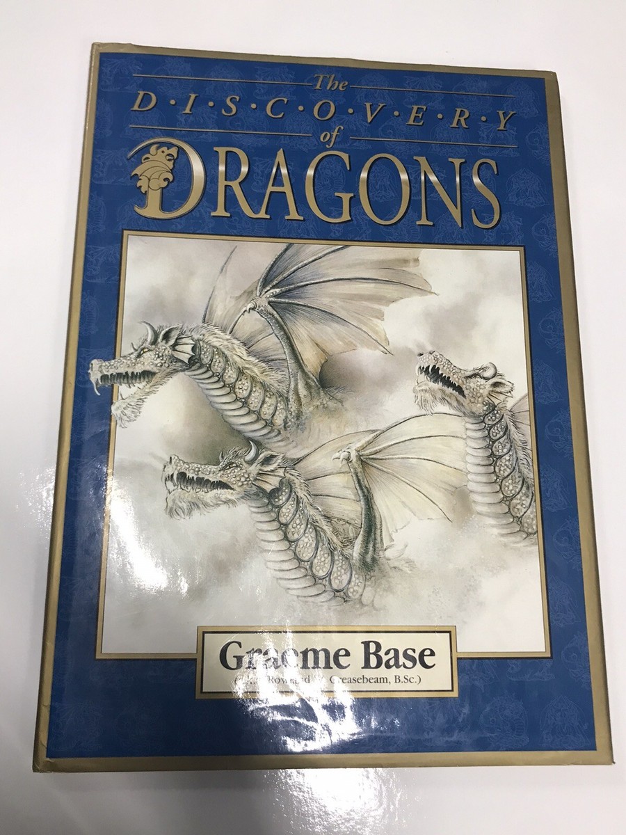 Discovery of Dragons by Graeme Base (1996, Hardcover