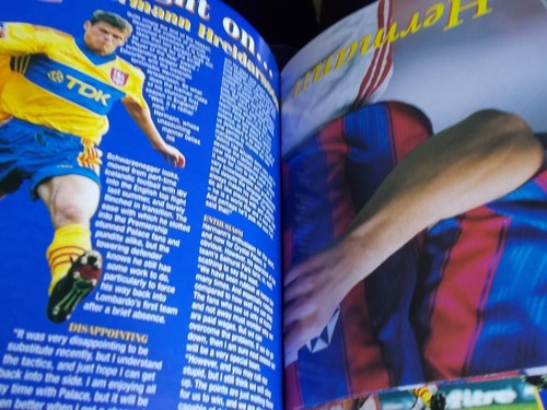 1998 CRYSTAL PALACE v LEICESTER CITY UK Matchday Magazine + Poster EC - Picture 5 of 10