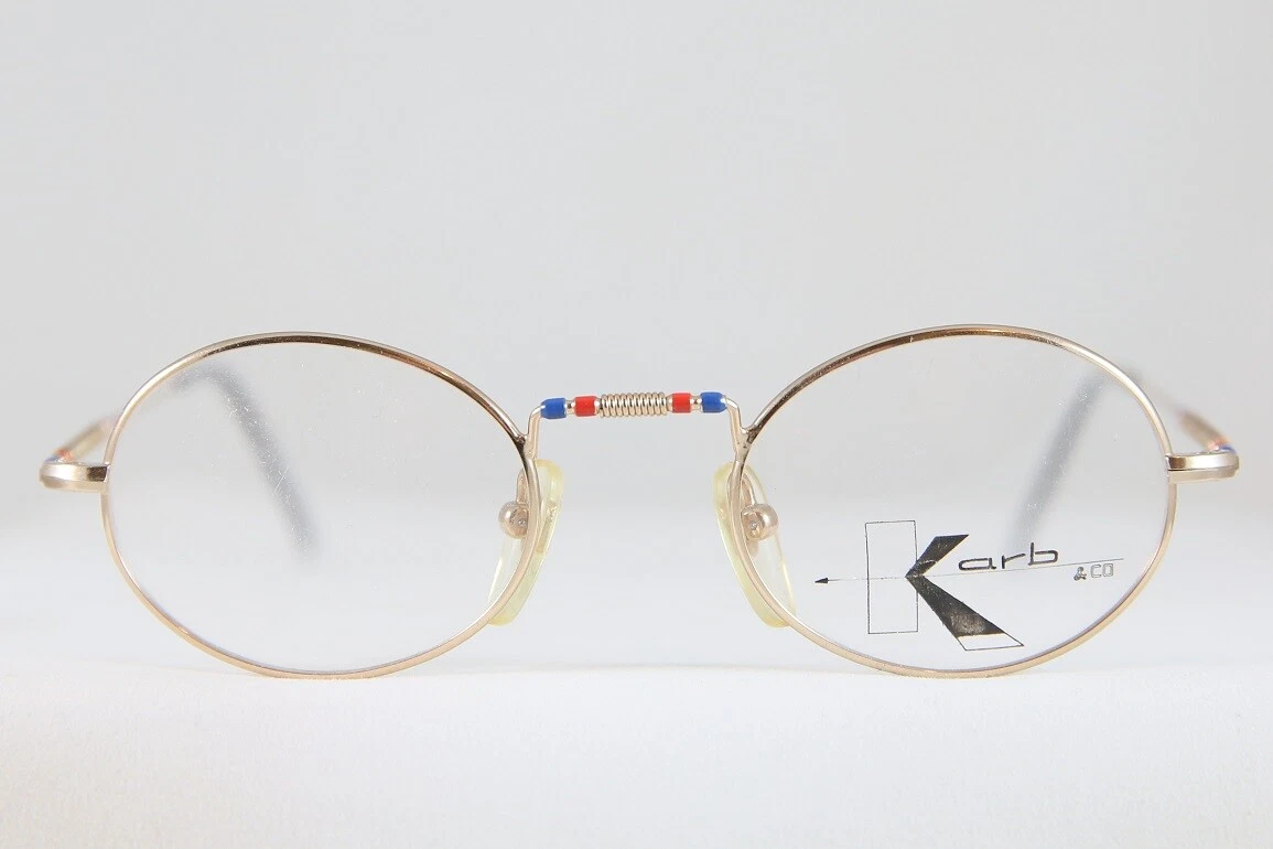 GREAT VINTAGE KARB&KO EYEGLASSES NEW OLD STOCK! MADE IN ITALY SMALL SIZE! S