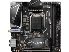 MSI MPG Z390I GAMING EDGE AC LGA 1151 Intel Z390 HDMI Mini ITX Intel Motherboard
