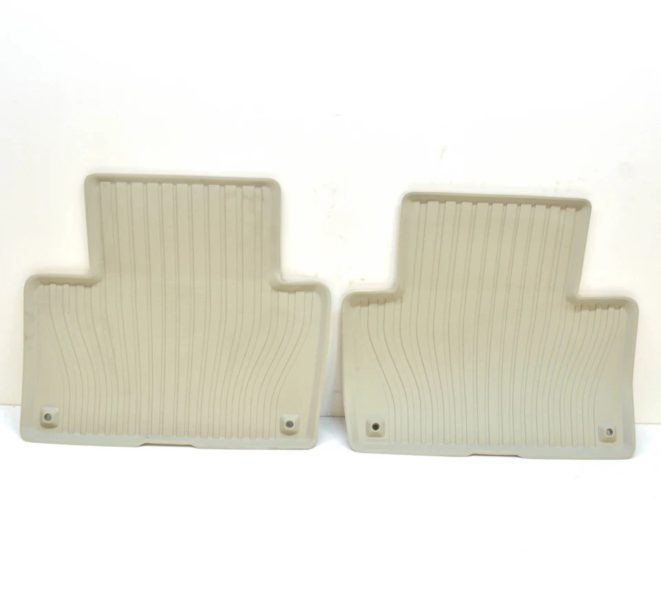 VOLVO XC90 MK2 Rubber Floor Blond Mats Set LHD 32338451 NEW GENUINE - Image 3 of 4