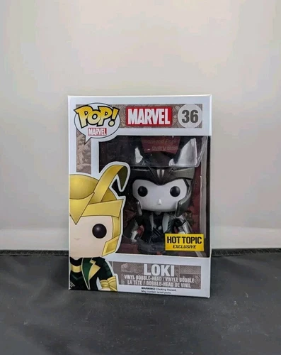Funko POP! Marvel: Loki Black and White #36 (Hot Topic) | Vaulted Free Protector