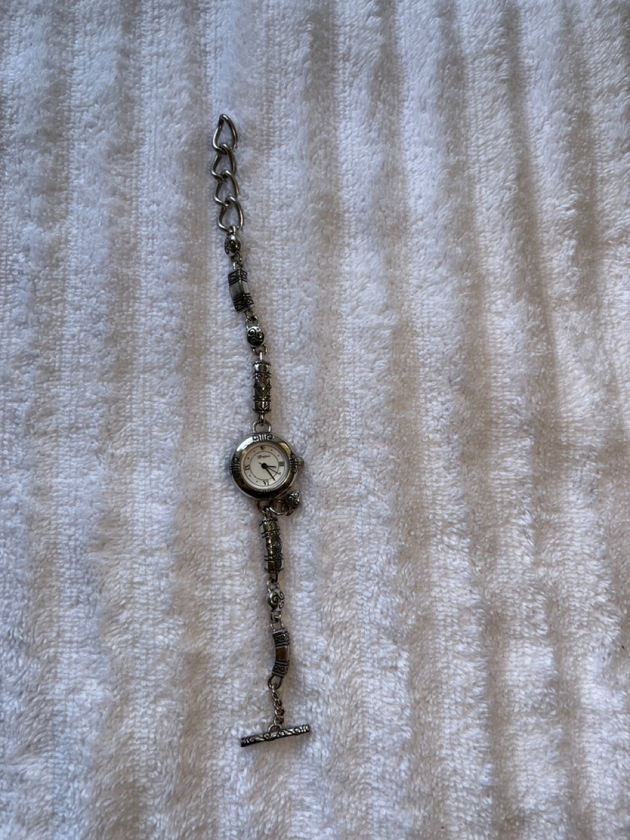 Brighton Silver Bracelet Watch Detailed Chain Watch with  display picture 1