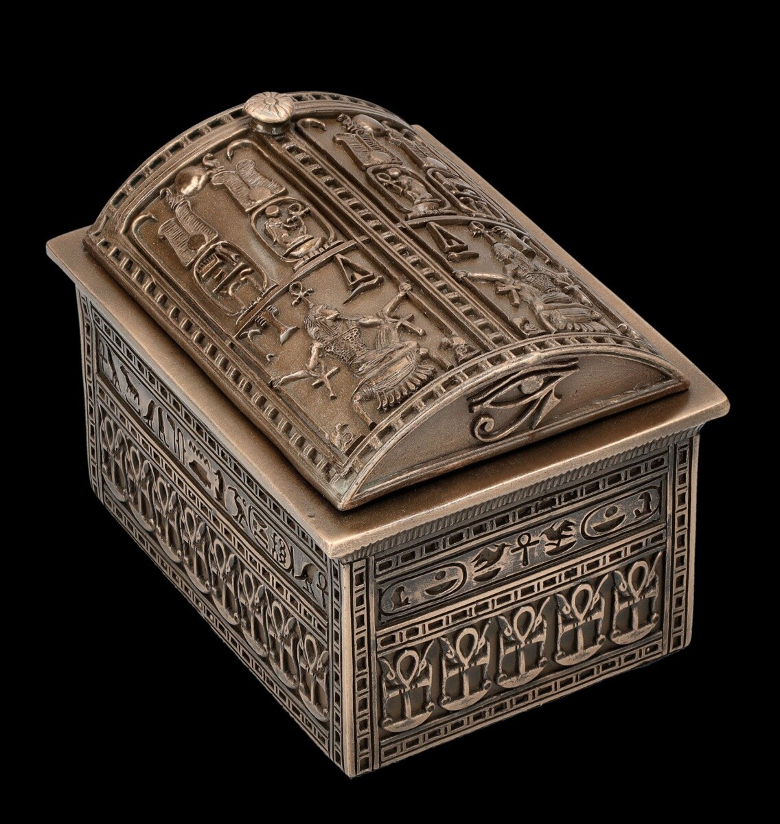 Egyptian Chest Storage Box Ritual Magic Hieroglyphs