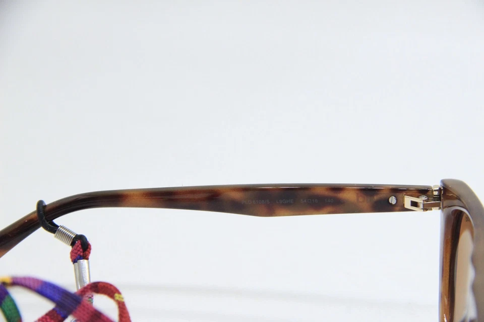 NUEVAS GAFAS DE SOL POLAROID PLD 6108/S L9GHE NARANJA HABANA AUTÉNTICAS 54-16 Foto 3 de 4