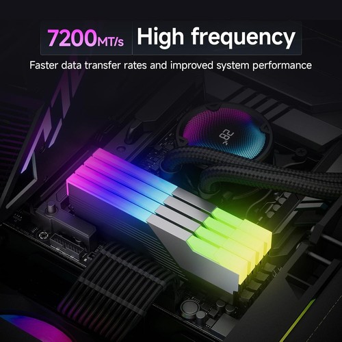 Exceptional 48GB RGB RAM at 7200MHz with Easy Overclocking - Perfect for Gamers - Picture 4 of 10