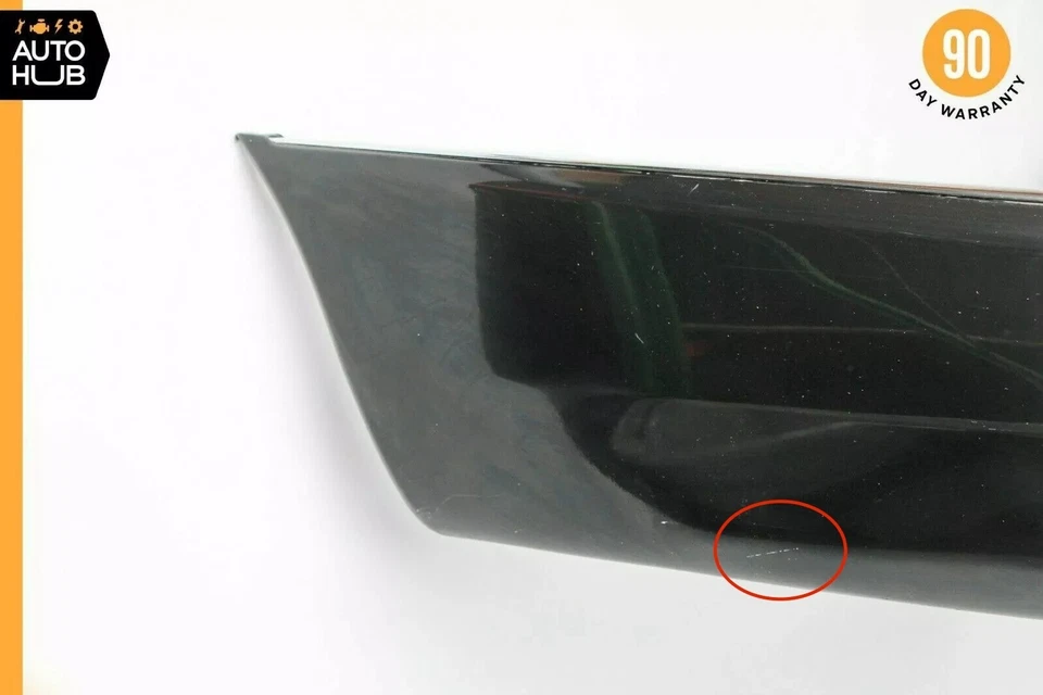 Conjunto de cubierta de parachoques trasero negro OEM 93-96 MERCEDES W140 S500 CUPÉ 500SEC Foto 2 de 4