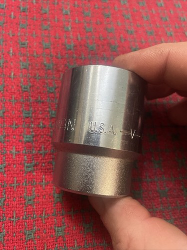 VINTAGE Craftsman 1-3/8" Socket 3/4" Drive -V- USA 🇺🇸 NOS! - Bild 3 von 7