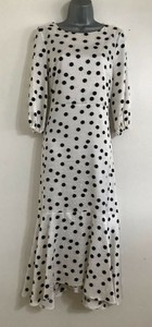 wallis black and white polka dot dress