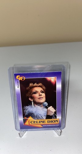 2003 Celebrity Review Rookie Review Celine Dion Musician/Actor Card #5 - Picture 4 of 9
