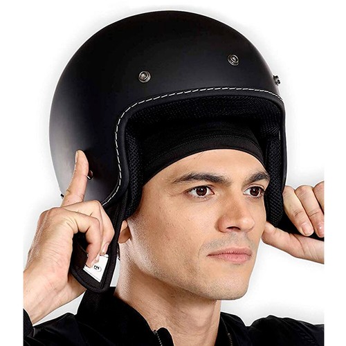 Mens Motorcycle Helmet Liner Moisture Wicking Beanie Cap Hat Chemo Cap Skull Cap - Picture 8 of 19