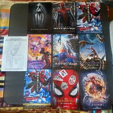 Spider-Man MARVEL JAPAN flyer x10 Spider-Verse FAR FROM HOME No Way 3D 3-D MINT