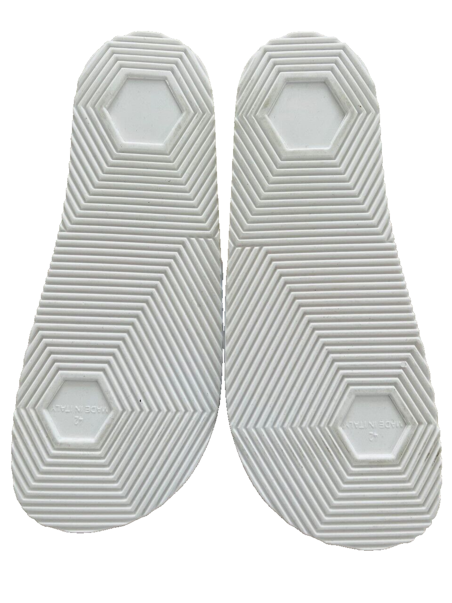 John Richmond Logo Rubber Slides White ( 9 ) | eBay