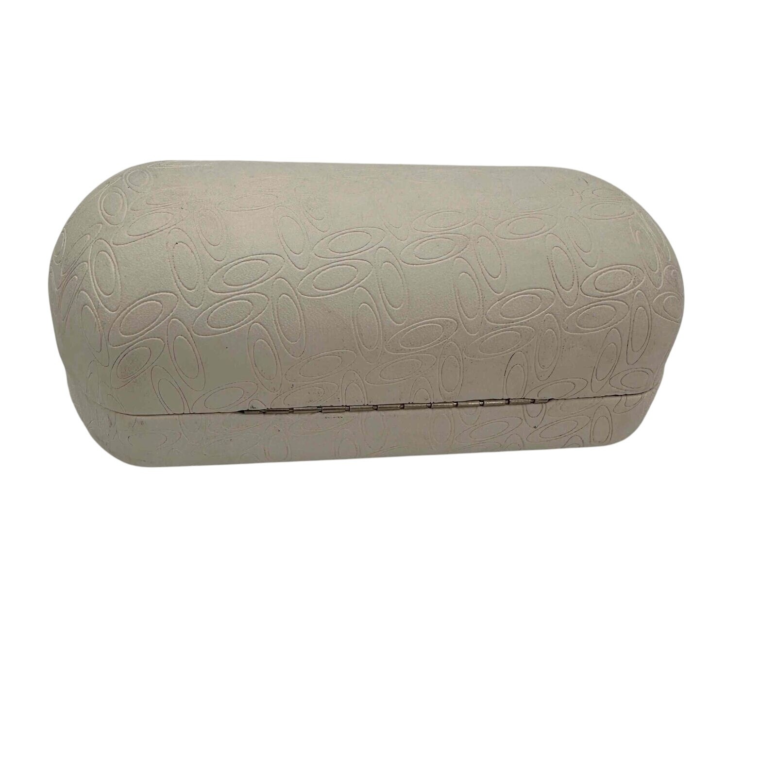 Oakley White Patterned Hard Shell Eyeglass Case S… - image 4
