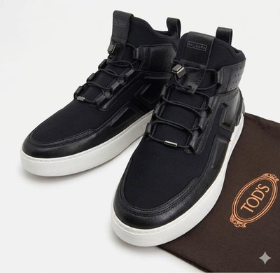 Men 6.0US Class Tod'S No Code 5 High Cut Sneakers 1960