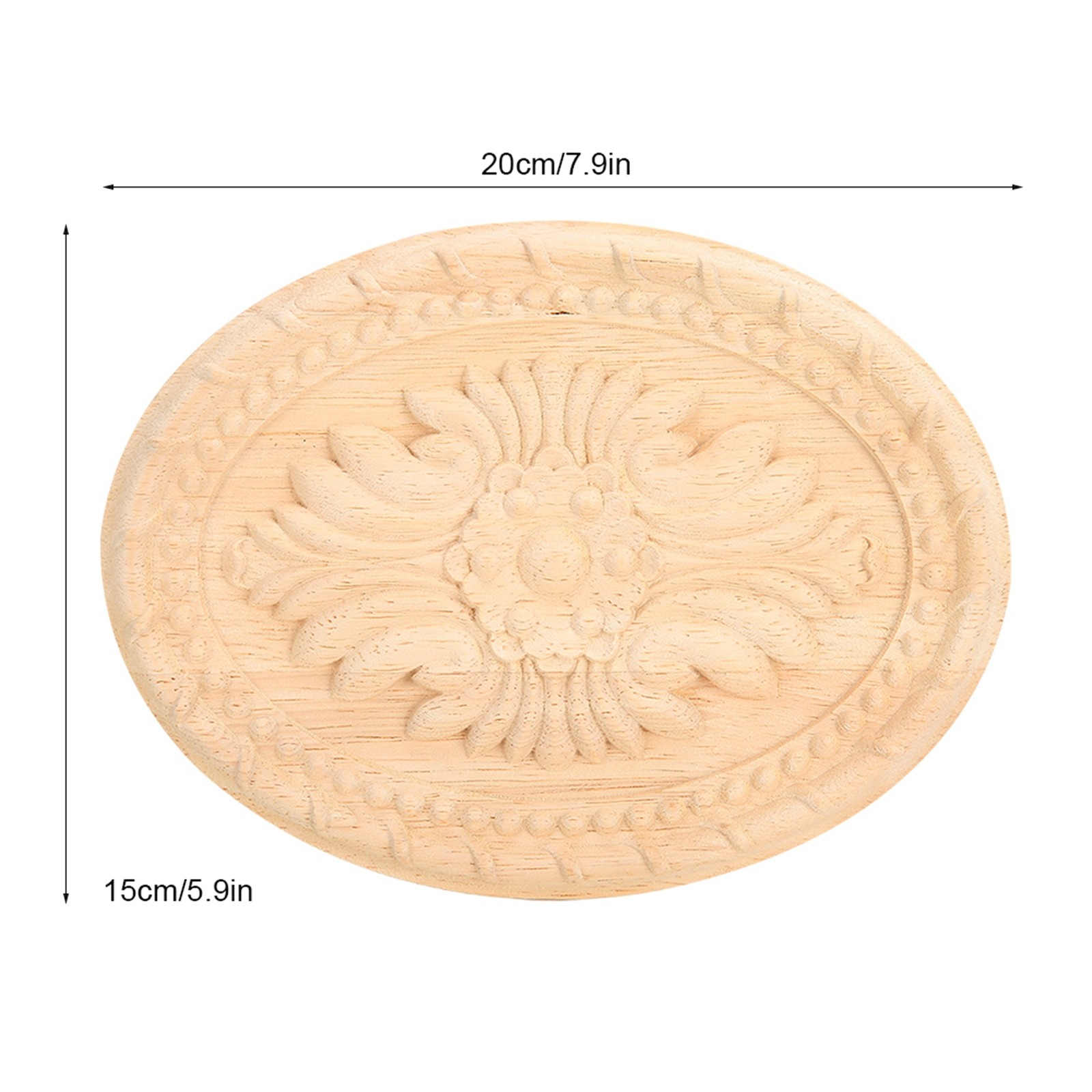 Wooden Carved Onlay Applique Exquisite Decor For Home Furniture Recommended