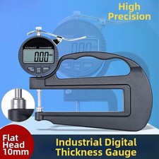 Thickness Gauge with LCD Display 0.001mm Accuracy for Paper Film Fabric Leather