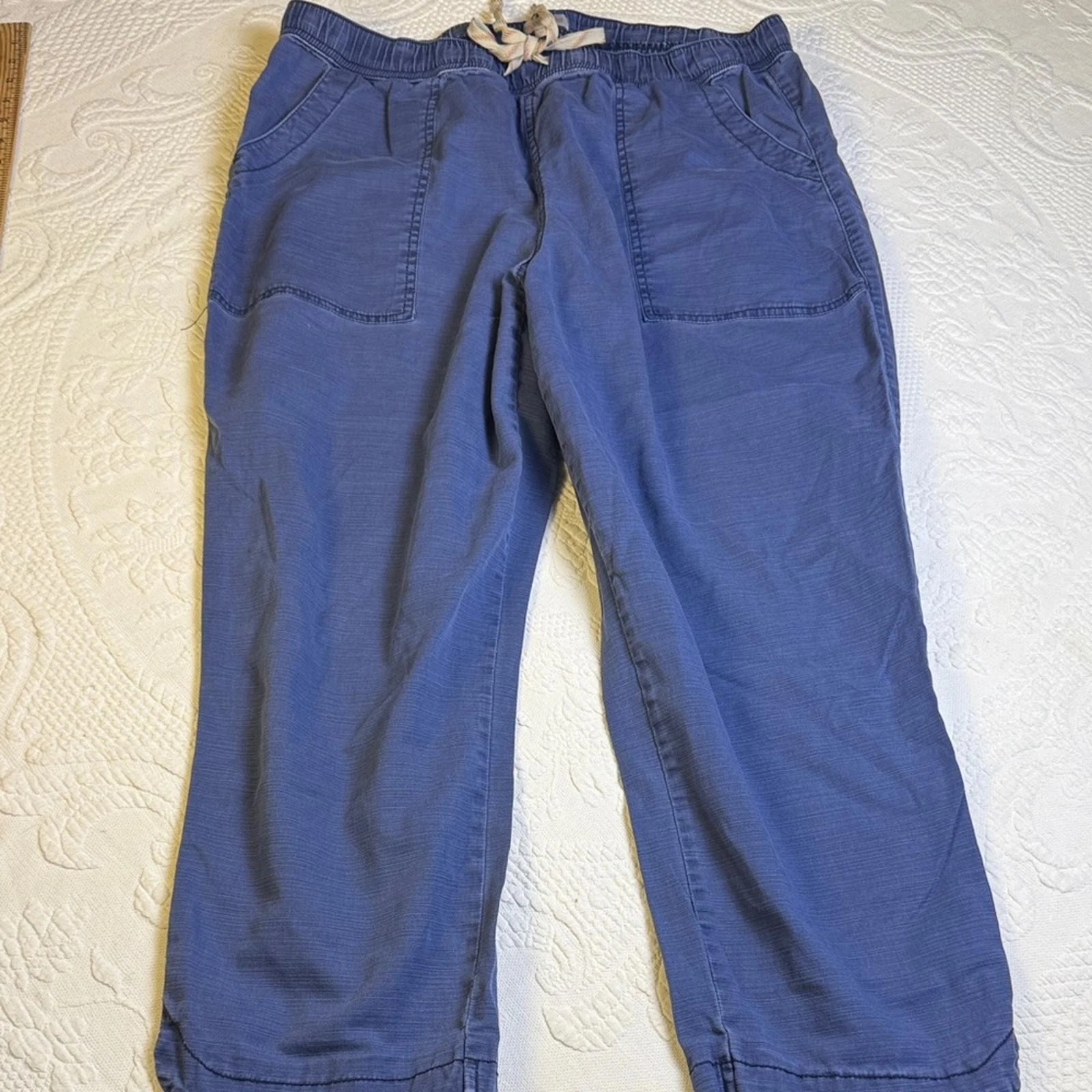 Knox Rose Women’s XL Indigo Blue Capris Joggers