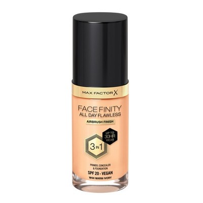 MAX FACTOR Facefinity All Day Flawless Foundation W44 Warm Ivory 30ml