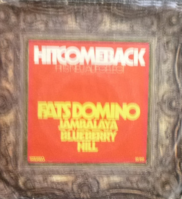 7'' 60s IN MINT- ! FATS DOMINO : Jambalaya + Blueberry Hill