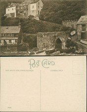 Postcard Clovelly Crazy Kates Cottage 16233