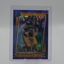 2021 Panini Donruss Optic Purple Shock Prizm Pat Freiermuth #232 Steelers NFL