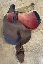 Antique Victorian Horse Side Saddle Ladies Riding Saddle W/ Leather Stirrup ￼