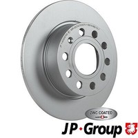 2X JP Group Bremsscheibe Hinterachse U.A. FüR Audi, Seat, Skoda, VW