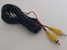 20' Car Video RCA Extension Cable Auto Rear View Backup Parking Camera Wire Cord