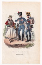Garde Impériale Vivandière Cantinière Train des Équipage Napoléon Bonaparte 1840