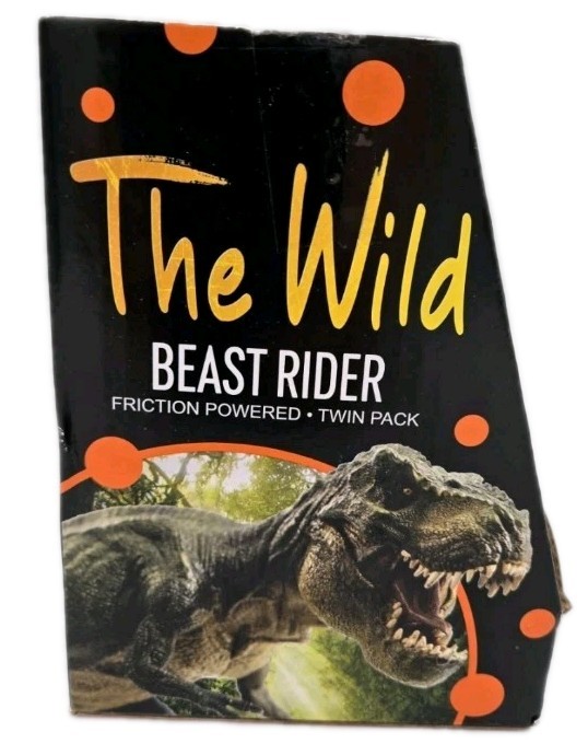 Adventure Force Beast Riders Realistic T-Rex & Shark on Motorbikes