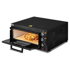 Electric Countertop Pizza Oven, Commercial Indoor Pizza Oven Stainless 